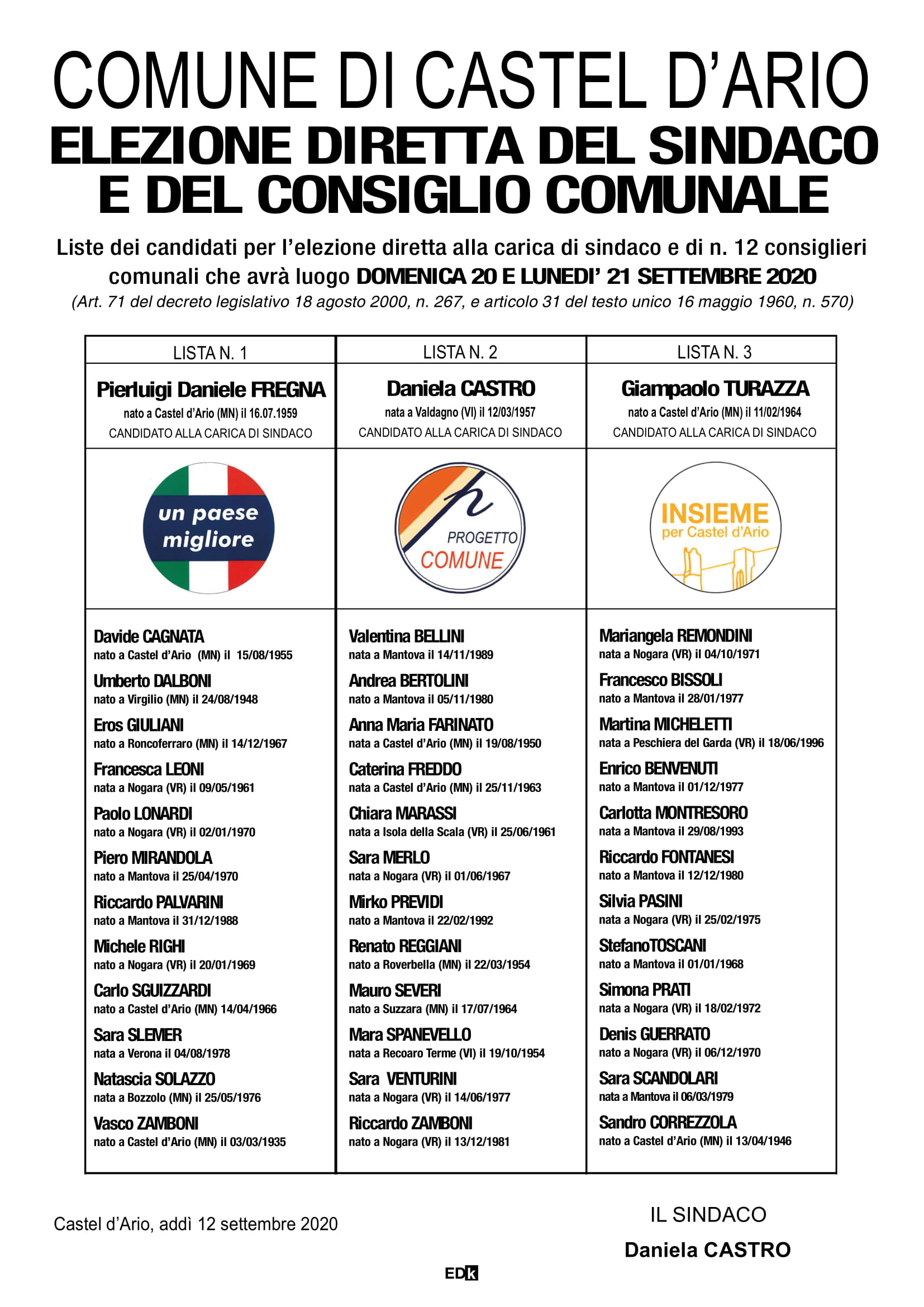 Castel d ario 