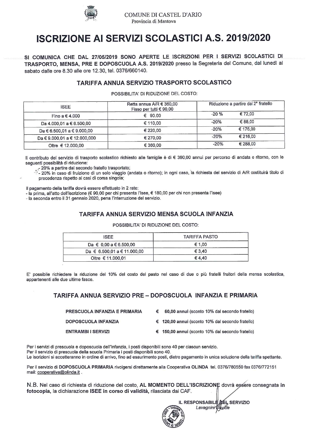 AVVISO ISCRIZIONE SERVIZI SCOLASTICI page 0001