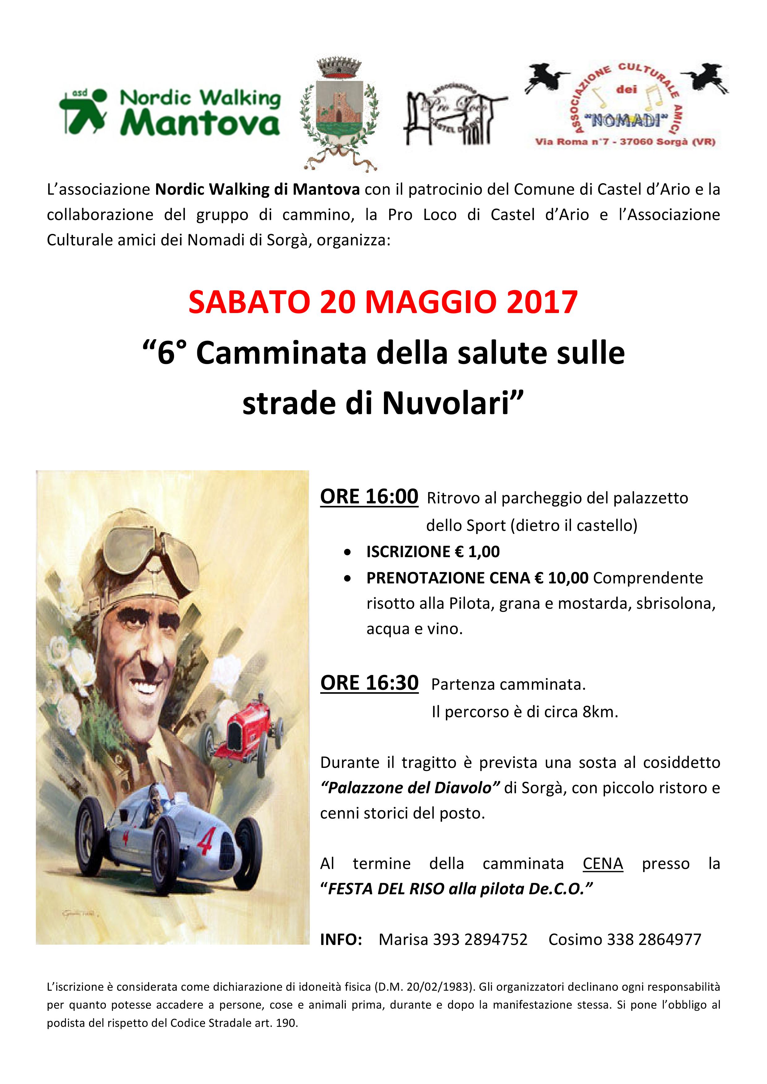 camminata della salute 2017