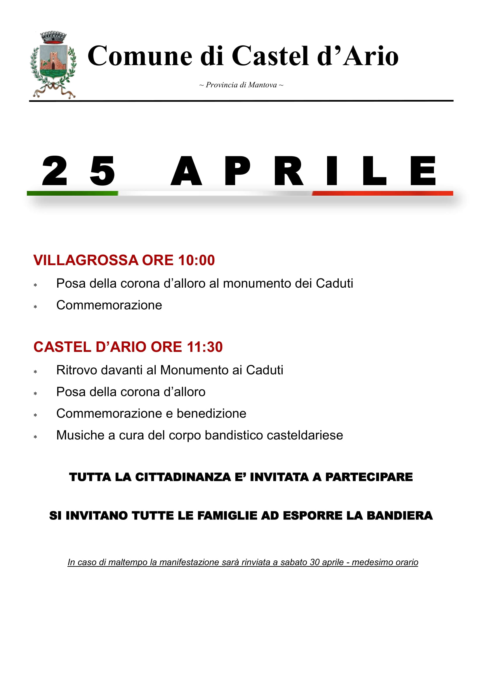 25 aprile cda